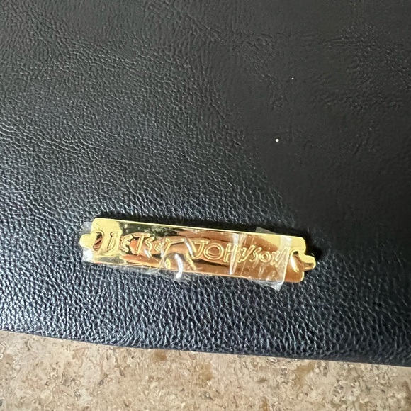 NWT Betsey Johnson Large Travel Wristlet Pouch AND Jumbo Luggage Tag Bundle - Picture 10 of 10